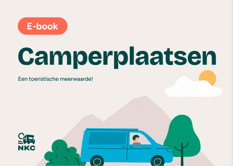 Cover e-book Camperplaatsen een toeristische meerwaarde