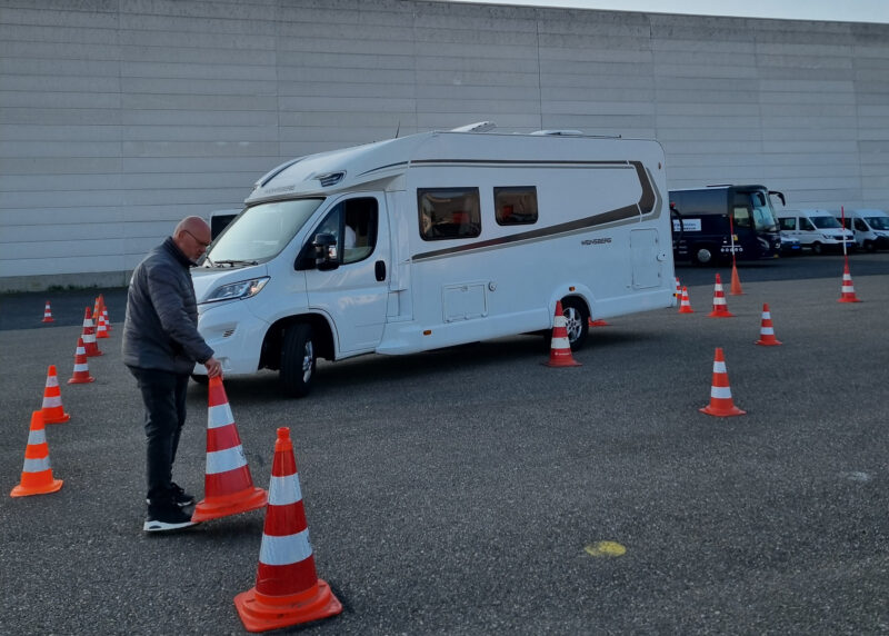 Camperrijvaardigheidstraining - ter illustratie
