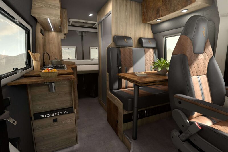 Robeta buscamper interieur