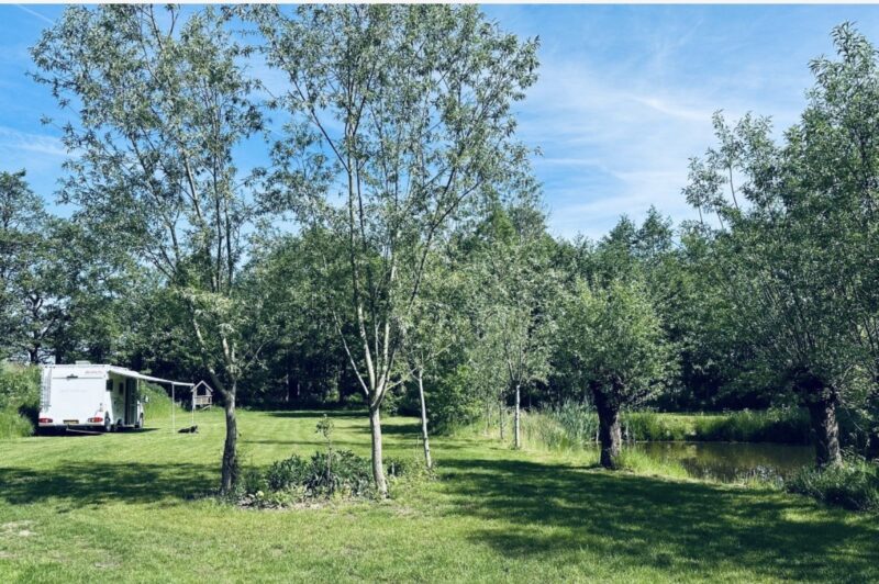 Afbeeling van Camperplaats 't weidsewold, genomen door de eigenaren.